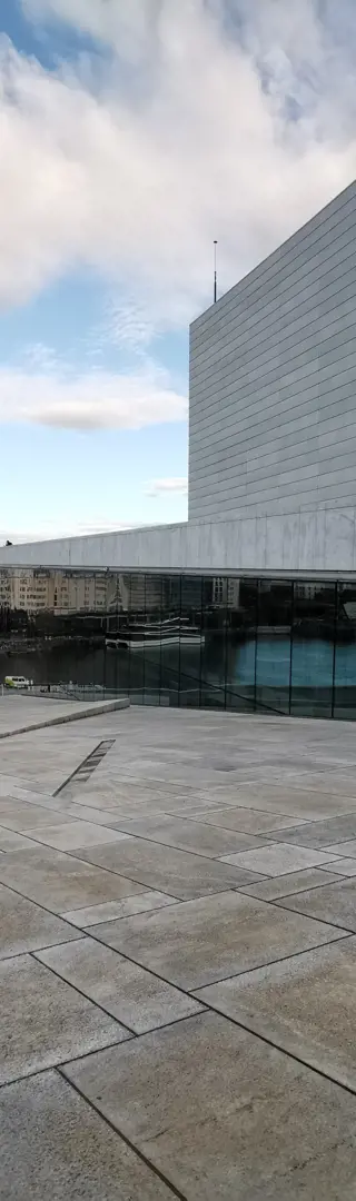 Ankunft in Oslo